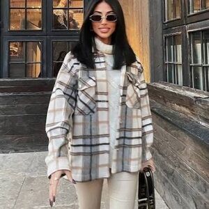 Heavy Plaid Jacket